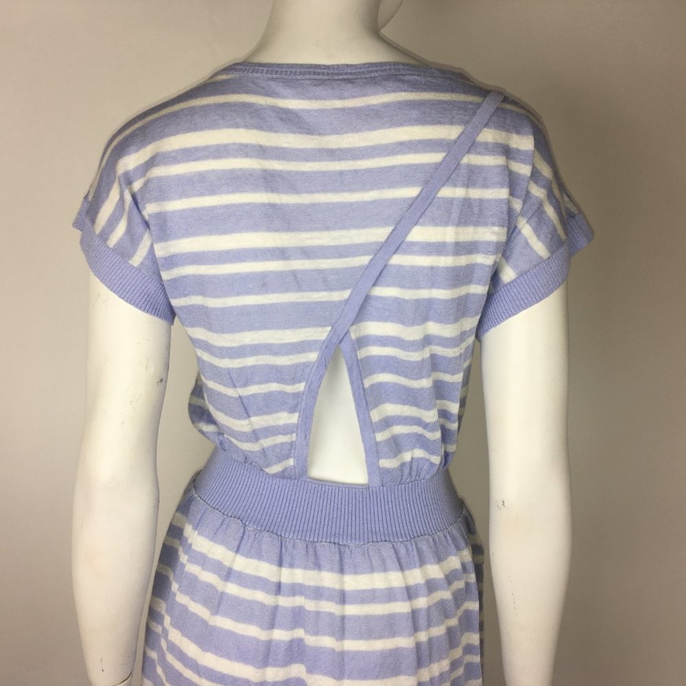 Victorias Secret Maxi Dress Cut Out Back Flax‎ Women's Small - Picture 8 of 8